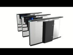 Coutume coulissante de tourniquet de porte de barrière de l'acier inoxydable SUS304 avec l'alarme de sonnerie