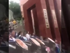 Tourniquet semi automatique d'handicap de station de train de tourniquet de barrière d'aileron