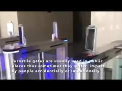 Porte faite sur commande de degré de sécurité de tourniquet de barrière d'oscillation pour des handicapés